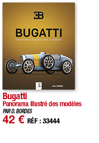 Bugatti Panorama illustré des modèles PAR D  BORDES 42   RÉF : 33444