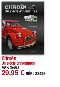 Citroën Un siècle d aventures PAR A  CHARLE 29,95   RÉF : 33436