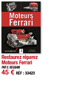 Restaurez réparez Moteurs Ferrari   PAR S  REGGIANI 45   RÉF : 33423