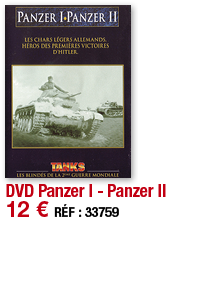 DVD Panzer I - Panzer II   12   RÉF : 33759