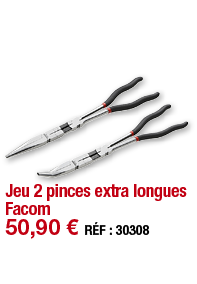 Jeu 2 pinces extra longues Facom   50,90   RÉF : 30308
