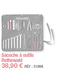 Sacoche à outils Rothewald   38,90   RÉF : 31894