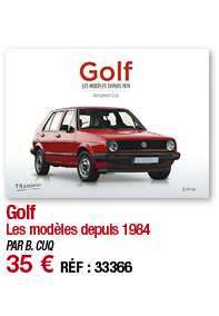 Golf Les modèles depuis 1984 PAR B  CUQ 35   RÉF : 33366