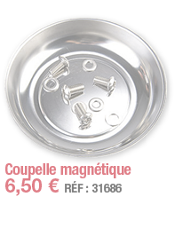 Coupelle magnétique   6,50   RÉF : 31686