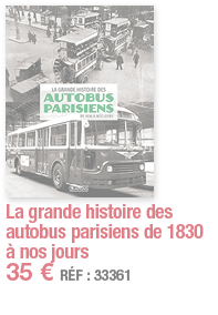 La grande histoire des autobus parisiens de 1830 à nos jours   35   RÉF : 33361