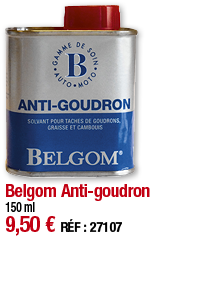 Belgom Anti-goudron 150 ml     9,50   RÉF : 27107