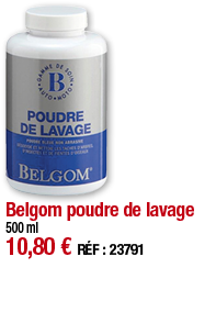 Belgom poudre de lavage 500 ml     10,80   RÉF : 23791