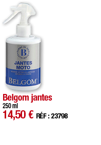 Belgom jantes 250 ml 14,50   RÉF : 23798