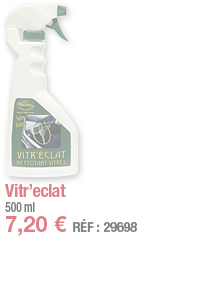 Vitr eclat   500 ml 7,20   RÉF : 29698