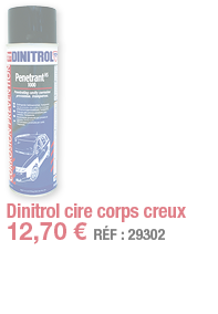 Dinitrol cire corps creux   12,70   RÉF : 29302