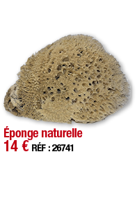 Éponge naturelle     14   RÉF : 26741