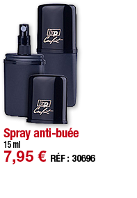 Spray anti-buée   15 ml 7,95   RÉF : 30696