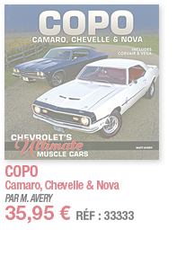 COPO Camaro, Chevelle & Nova PAR M  AVERY 35,95   RÉF : 33333