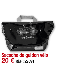 Sacoche de guidon vélo   20   RÉF : 29591