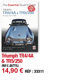 Triumph TR4 4A & TR5 250   PAR S  BATTYLL 14,90   RÉF : 33311