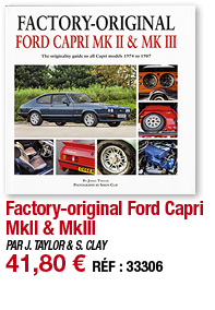 Factory-original Ford Capri MkII & MkIII   PAR J  TAYLOR & S  CLAY 41,80   RÉF : 33306
