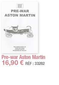 Pre-war Aston Martin   16,90   RÉF : 33282