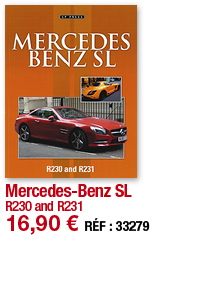Mercedes-Benz SL R230 and R231 16,90   RÉF : 33279