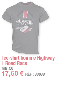 Tee-shirt homme Highway 1 Road Race   Taille : XXL 17,50   RÉF : 33038