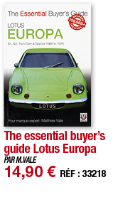 The essential buyer s guide Lotus Europa   PAR M VALE 14,90   RÉF : 33218