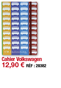 Cahier Volkswagen   12,90   RÉF : 28382