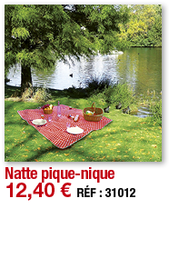 Natte pique-nique   12,40   RÉF : 31012