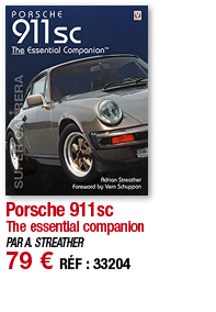 Porsche 911sc The essential companion PAR A  STREATHER 79   RÉF : 33204