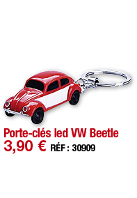 Porte-clés led VW Beetle   3,90   RÉF : 30909