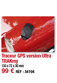 Traceur GPS version Ultra TRAKmy   130 x 72 x 36 mm 99   RÉF : 34194