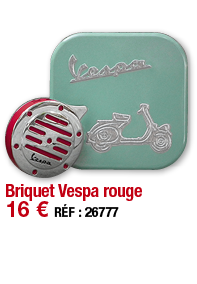 Briquet Vespa rouge   16   RÉF : 26777