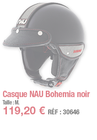 Casque NAU Bohemia noir Taille : M  119,20   RÉF : 30646