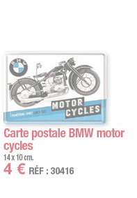 Carte postale BMW motor cycles   14 x 10 cm  4   RÉF : 30416
