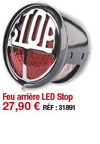 Feu arrière LED Stop   27,90   RÉF : 31891