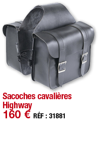 Sacoches cavalières Highway   160   RÉF : 31881