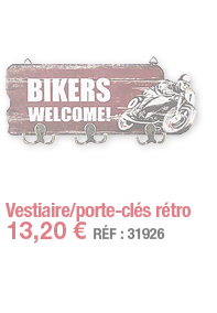 Vestiaire porte-clés rétro   13,20   RÉF : 31926