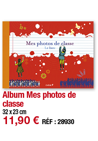 Album Mes photos de classe   32 x 23 cm 11,90   RÉF : 28930