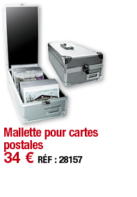 Mallette pour cartes postales   34   RÉF : 28157
