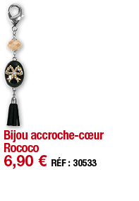 Bijou accroche-cœur Rococo   6,90   RÉF : 30533