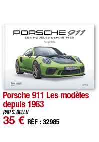 Porsche 911 Les modèles depuis 1963   PAR S  BELLU 35   RÉF : 32985