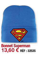 Bonnet Superman   13,60   RÉF : 32535