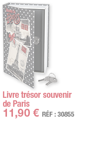 Livre trésor souvenir de Paris   11,90   RÉF : 30855