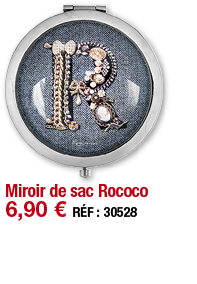 Miroir de sac Rococo   6,90   RÉF : 30528