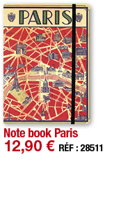 Note book Paris     12,90   RÉF : 28511
