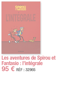 Les aventures de Spirou et Fantasio : l intégrale   95   RÉF : 32965