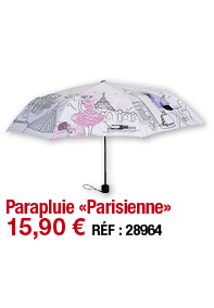 Parapluie  Parisienne    15,90   RÉF : 28964