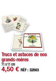 Trucs et astuces de nos grands-mères   11 x 11 cm 4,50   RÉF : 32603