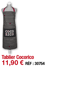 Tablier Cocorico   11,90   RÉF : 30754