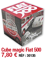 Cube magic Fiat 500   7,80   RÉF : 30135