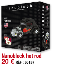 Nanoblock hot rod   20   RÉF : 30137