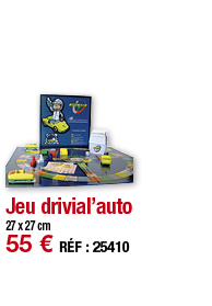 Jeu drivial auto 27 x 27 cm 55   RÉF : 25410